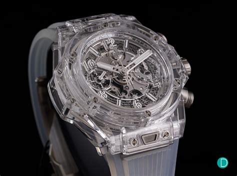 hublot sapphire aperta|Hublot unico sapphire.